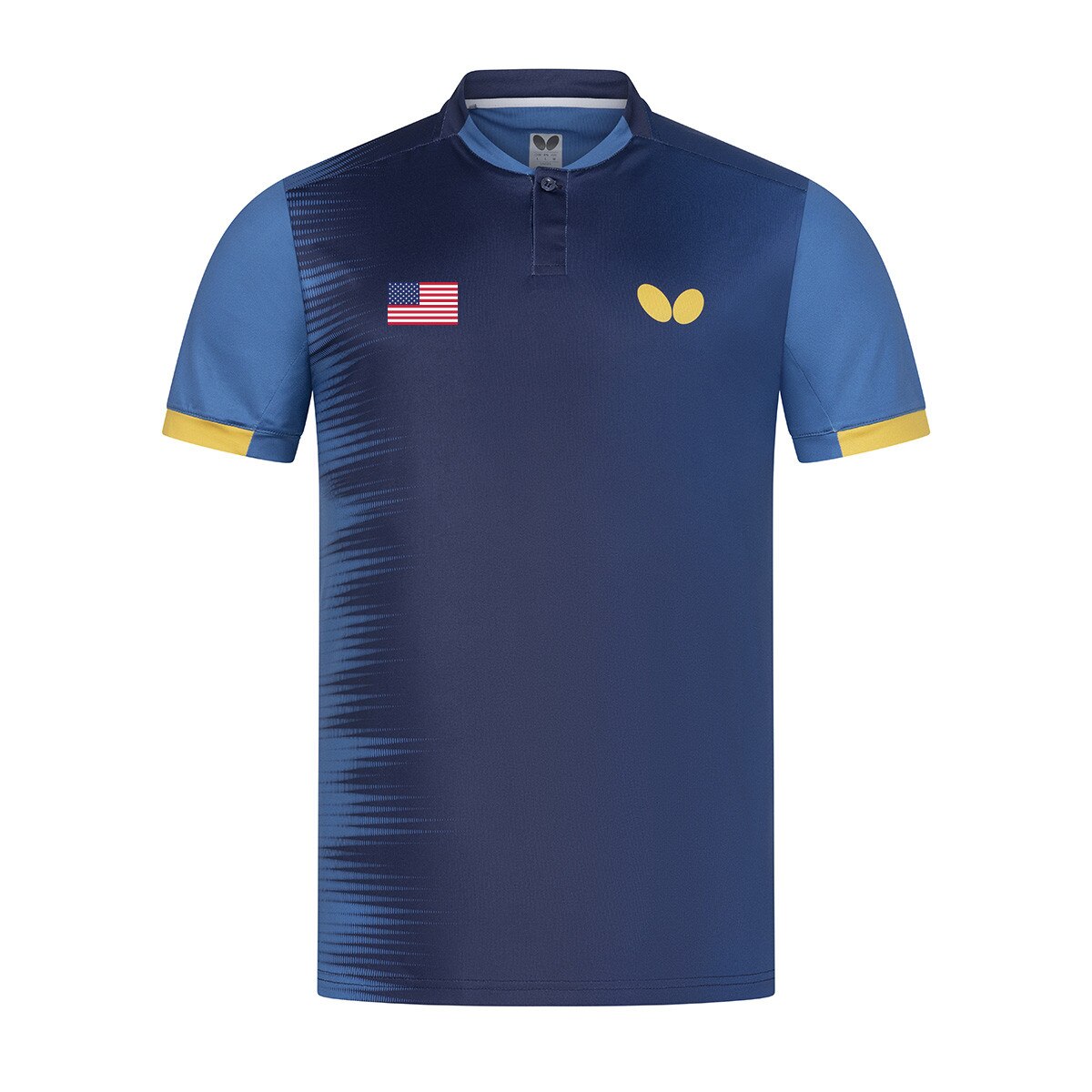 Butterfly Table Tennis USA Team Shirt 26 - Blue - Front